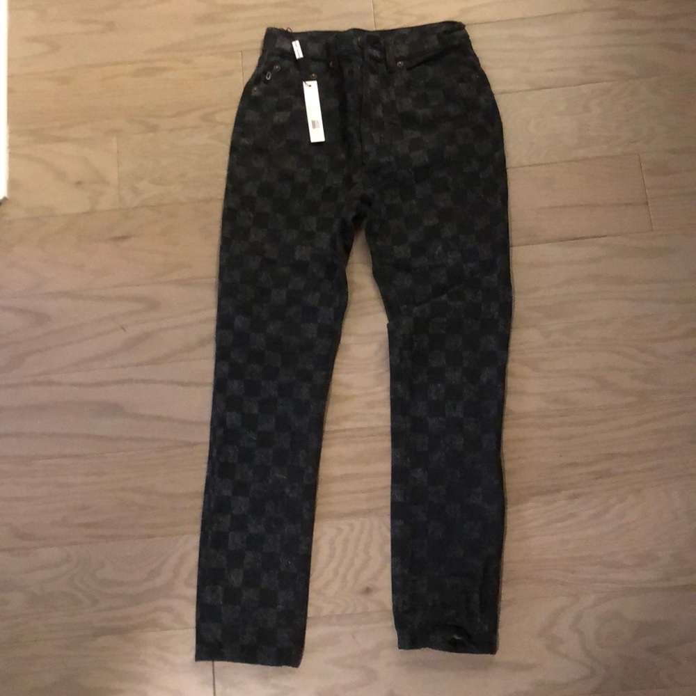 NWT Marc Jacob checkered jeans